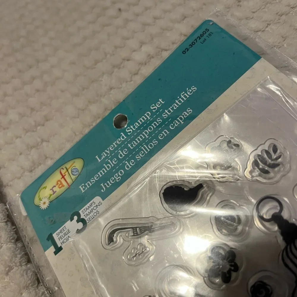 Stamp set and stencils - Picture 2 of 7